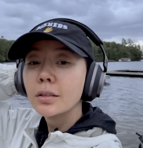 Broadcaster Ahn Sun-young. Instagram Capture Broadcaster Ahn Sun-young. Instagram Capture