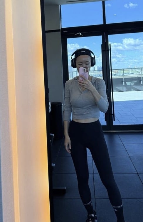 Broadcaster Ahn Sun-young. Instagram Capture Broadcaster Ahn Sun-young. Instagram Capture