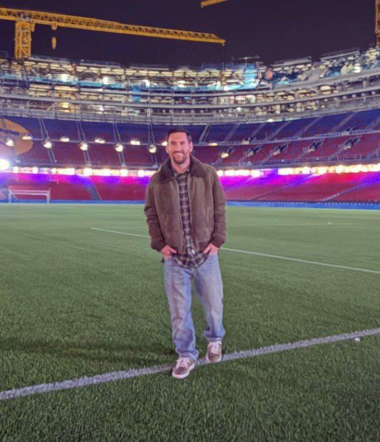 공사 중인 옛 홈구장 찾은 의문의 불청객…"메시가 거기서 왜 나와"