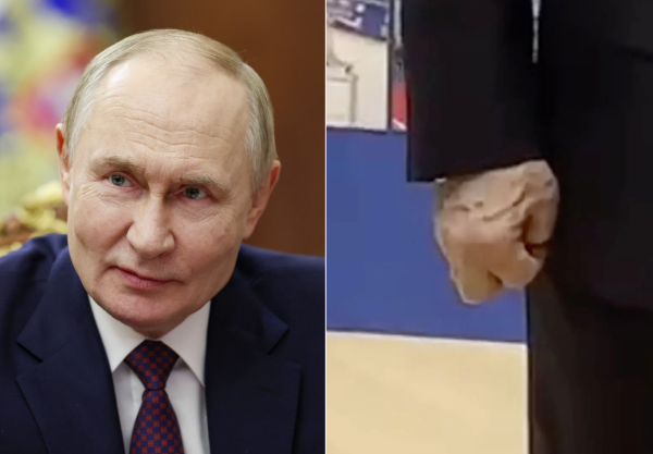 "설마 파킨슨병?" 손등 울퉁불퉁 핏줄에 푸틴 건강이상설 확산