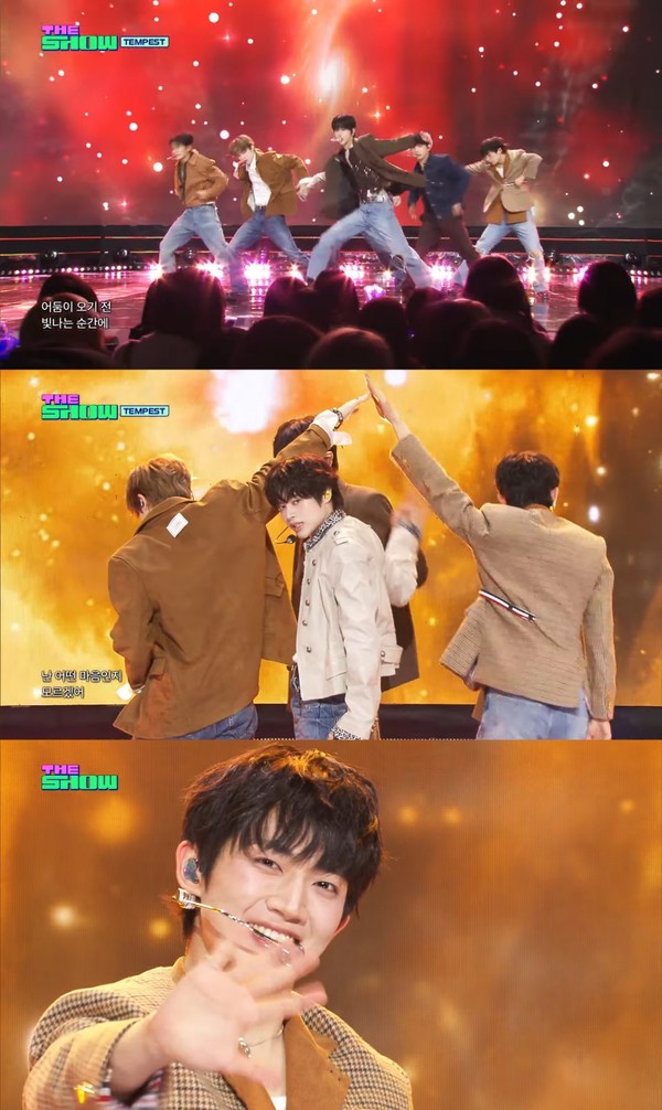 '더쇼' 템페스트, 타이틀곡 'In The Dark'로 완벽 비주얼X퍼포먼스 선사 '글로벌 팬심 직격'