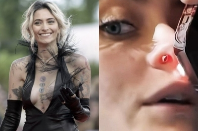 “스파게티 넣을 정도”…마이클 잭슨 딸, 코에 뚫린 구멍 보여주며 한 말